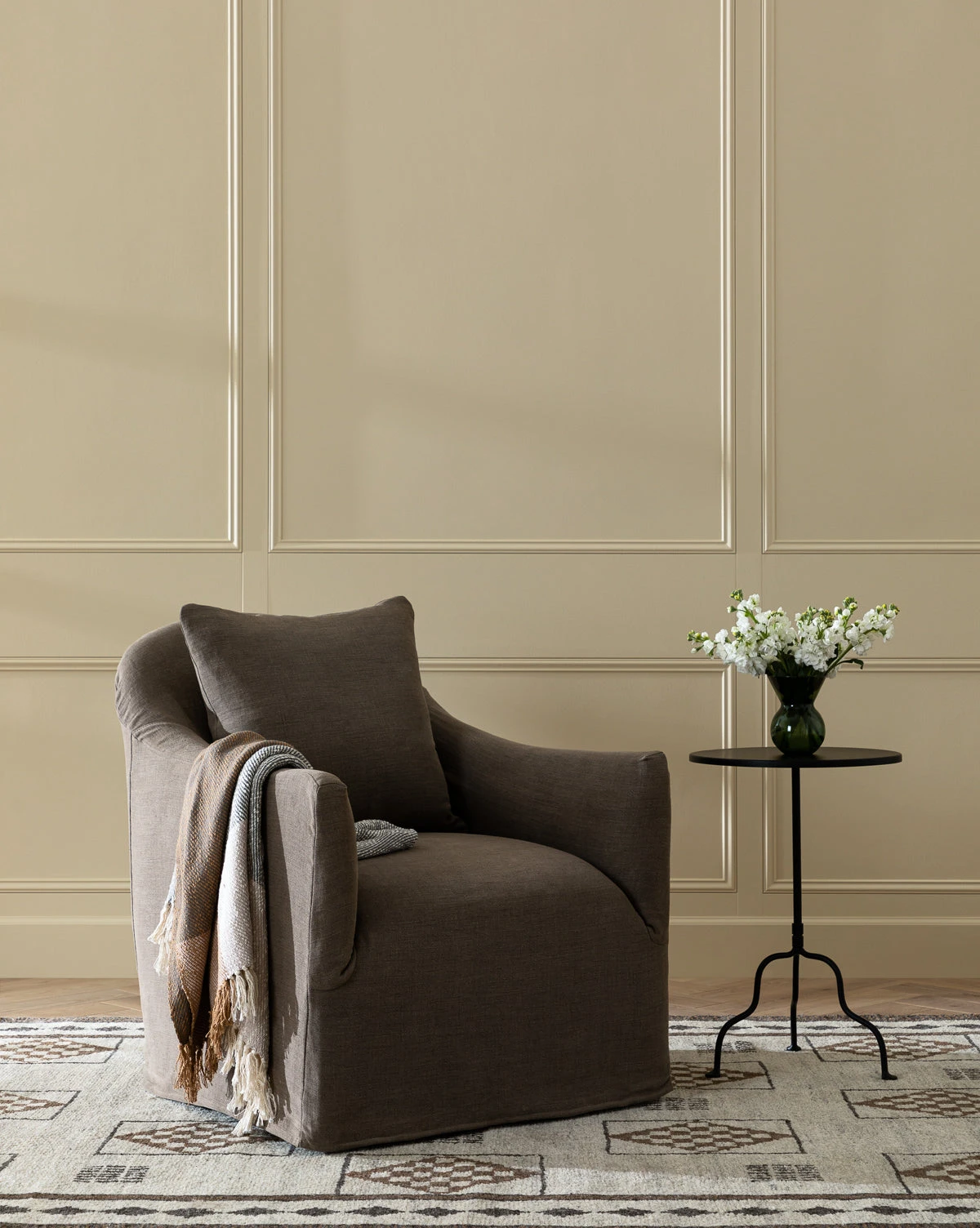 Goodrich Iron Side Table - Image 3