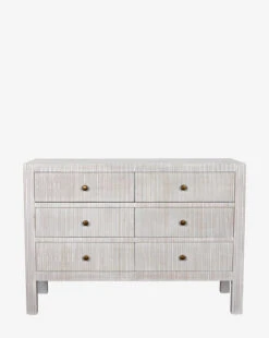 Noir Aldea 6 Drawer Dresser