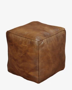 Aldo Leather Ottoman