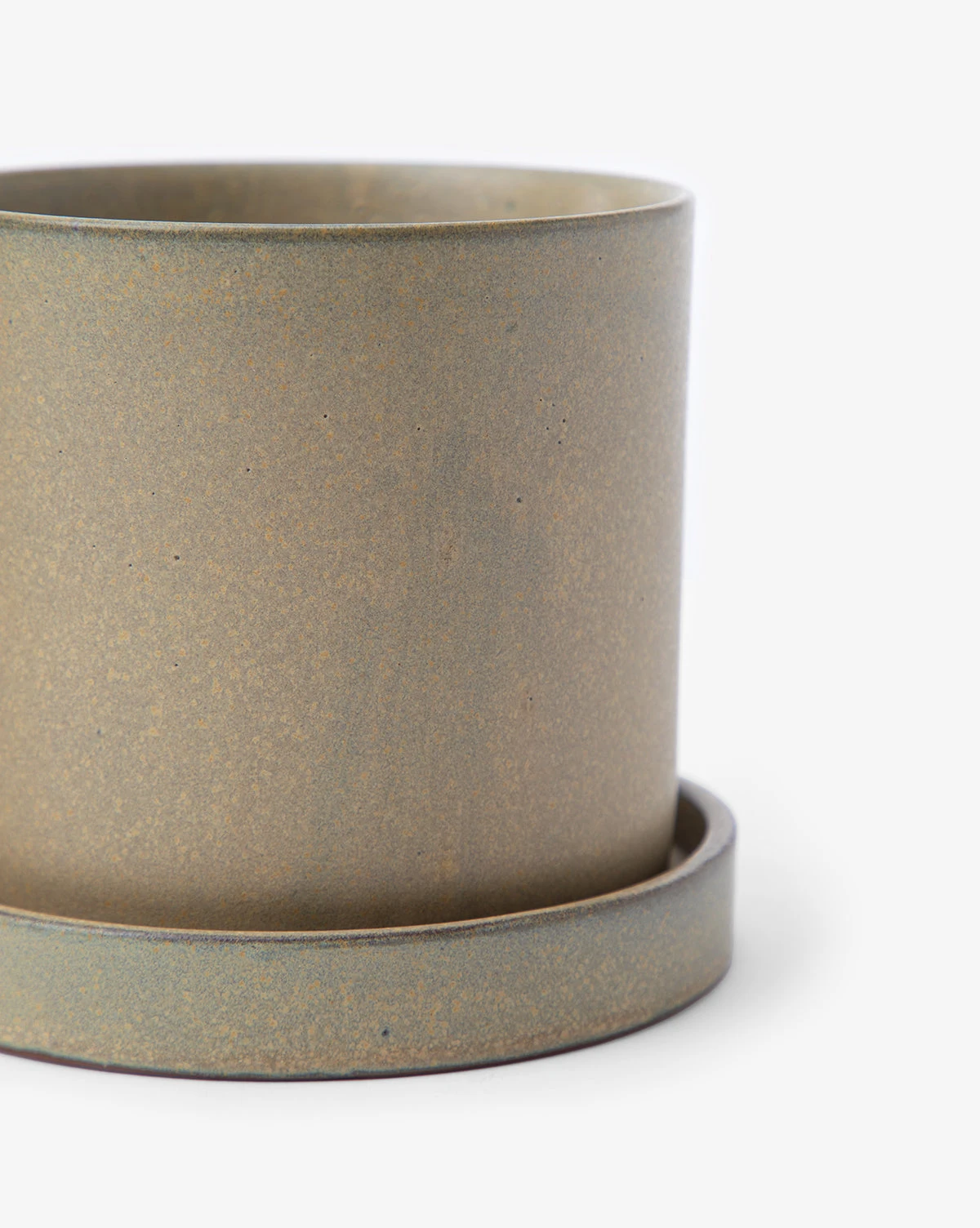 Brown Speckled Pot - Image 5