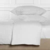 Carter Woven White Linen Duvet