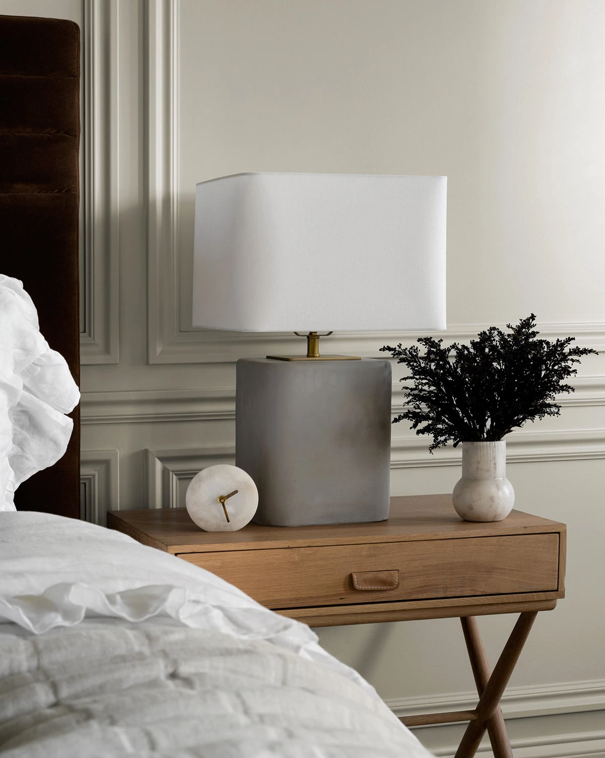 Alabaster Table Clock - Image 3