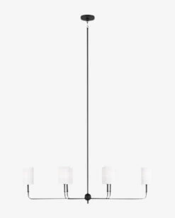 Foxdale Six Light Linear Chandelier