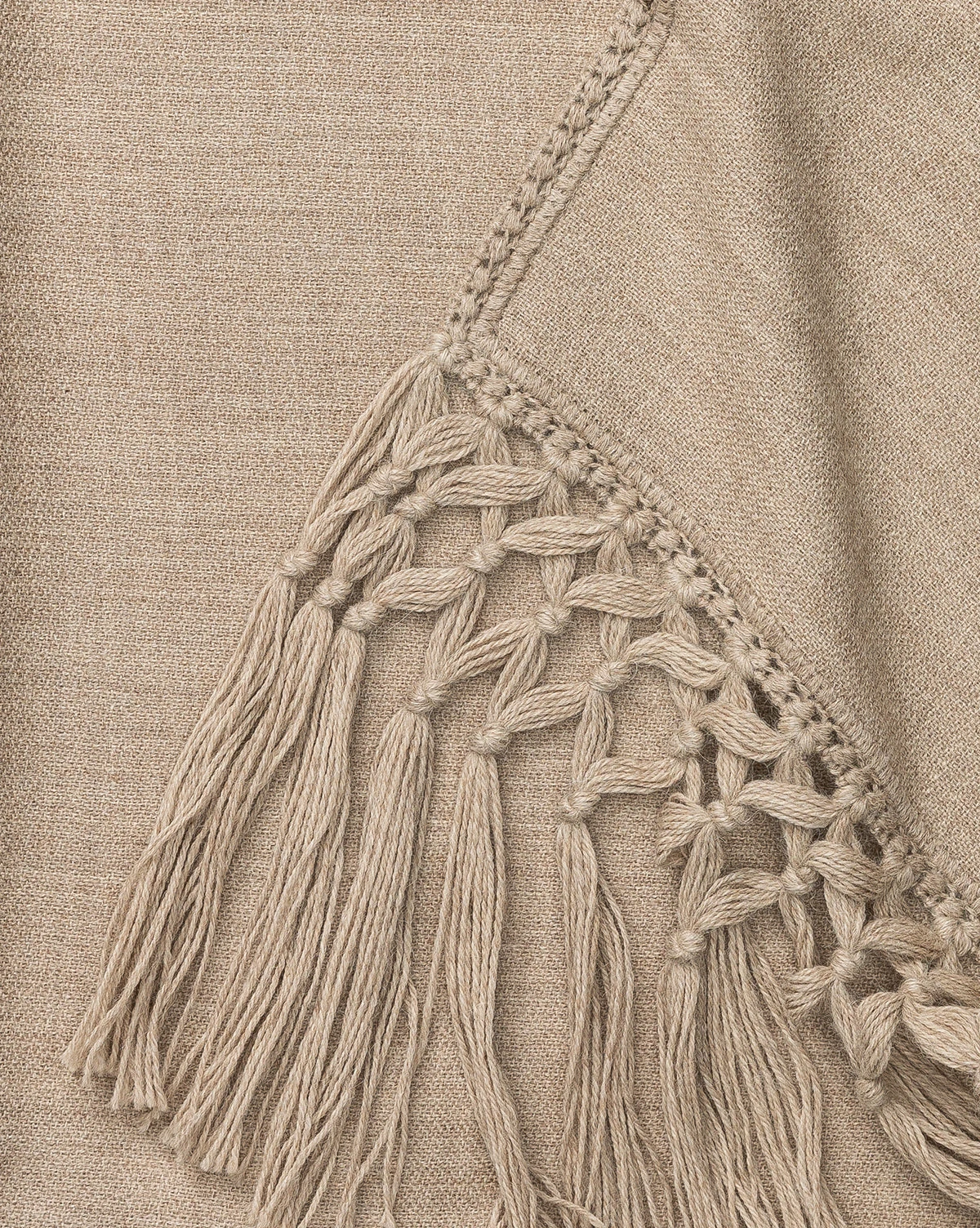 Fringed Alpaca Throw - Image 4