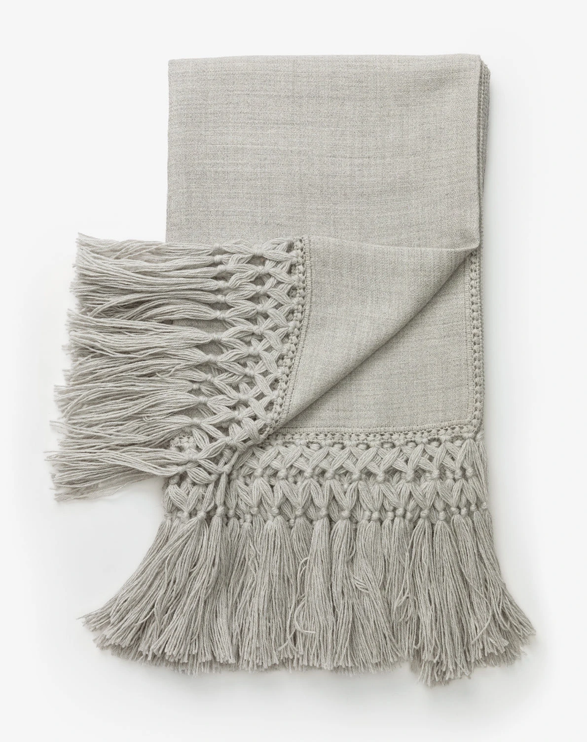 Fringed Alpaca Throw - Image 6