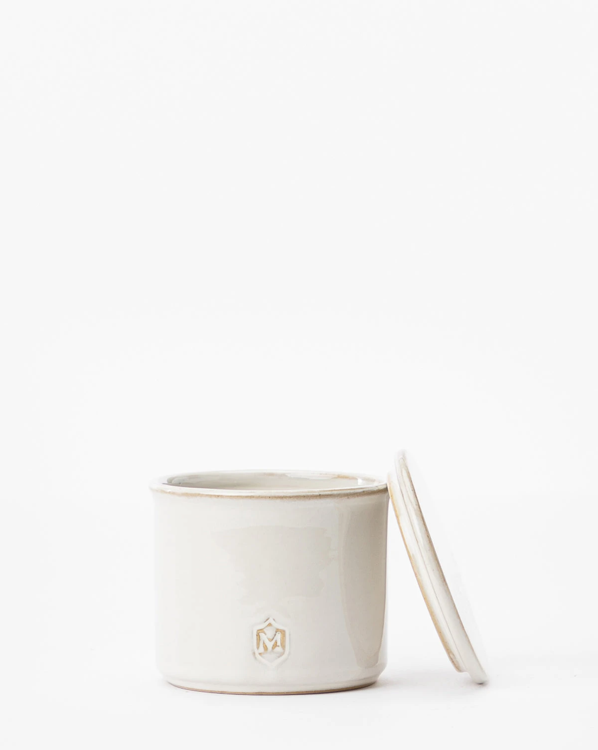 Glazed Stoneware Salt Cellar - Image 5