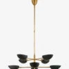 Graphic Large Two-Tier Chandelier