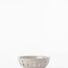 Gray Stoneware Berry Bowl