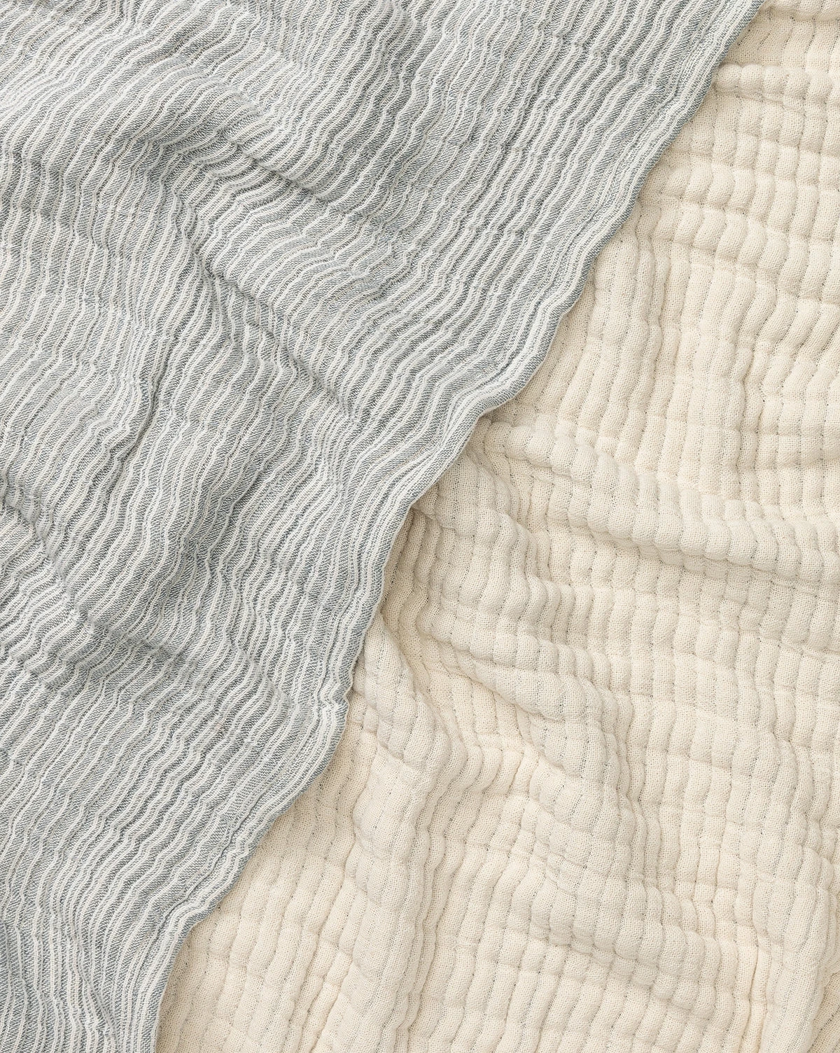 Hanson Striped Cotton Coverlet - Image 3