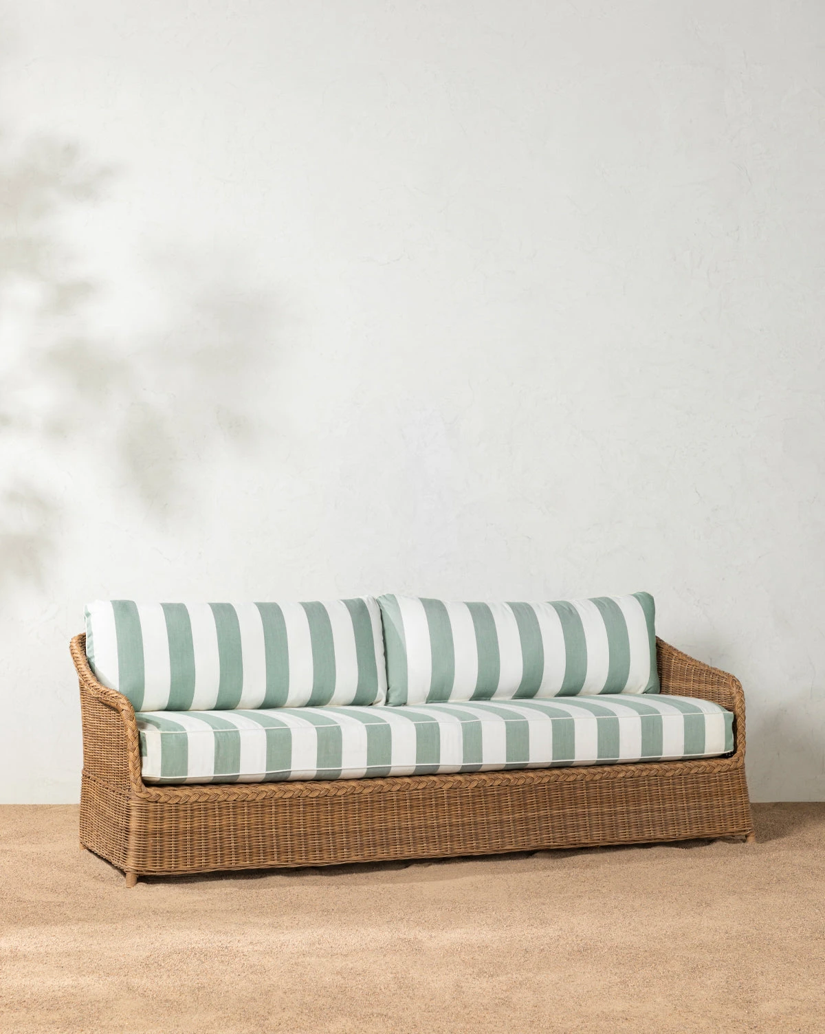 Haviland Outdoor Sofa With Striped Cushions - Image 2