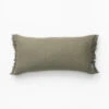 Hazelton Pine Fringed Pillow Cover