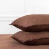 Hendricks Chocolate Cotton Shams (Set Of 2)