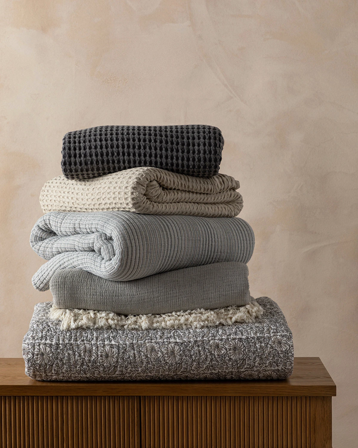 Floral Block Print Quilt - Image 4