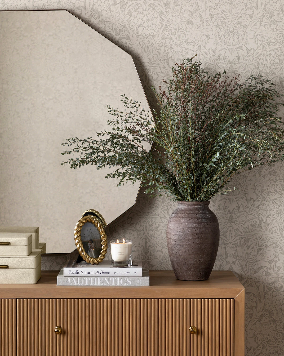 Morris & Co. X McGee & Co. Sunflower Porcelain Wallpaper - Image 2