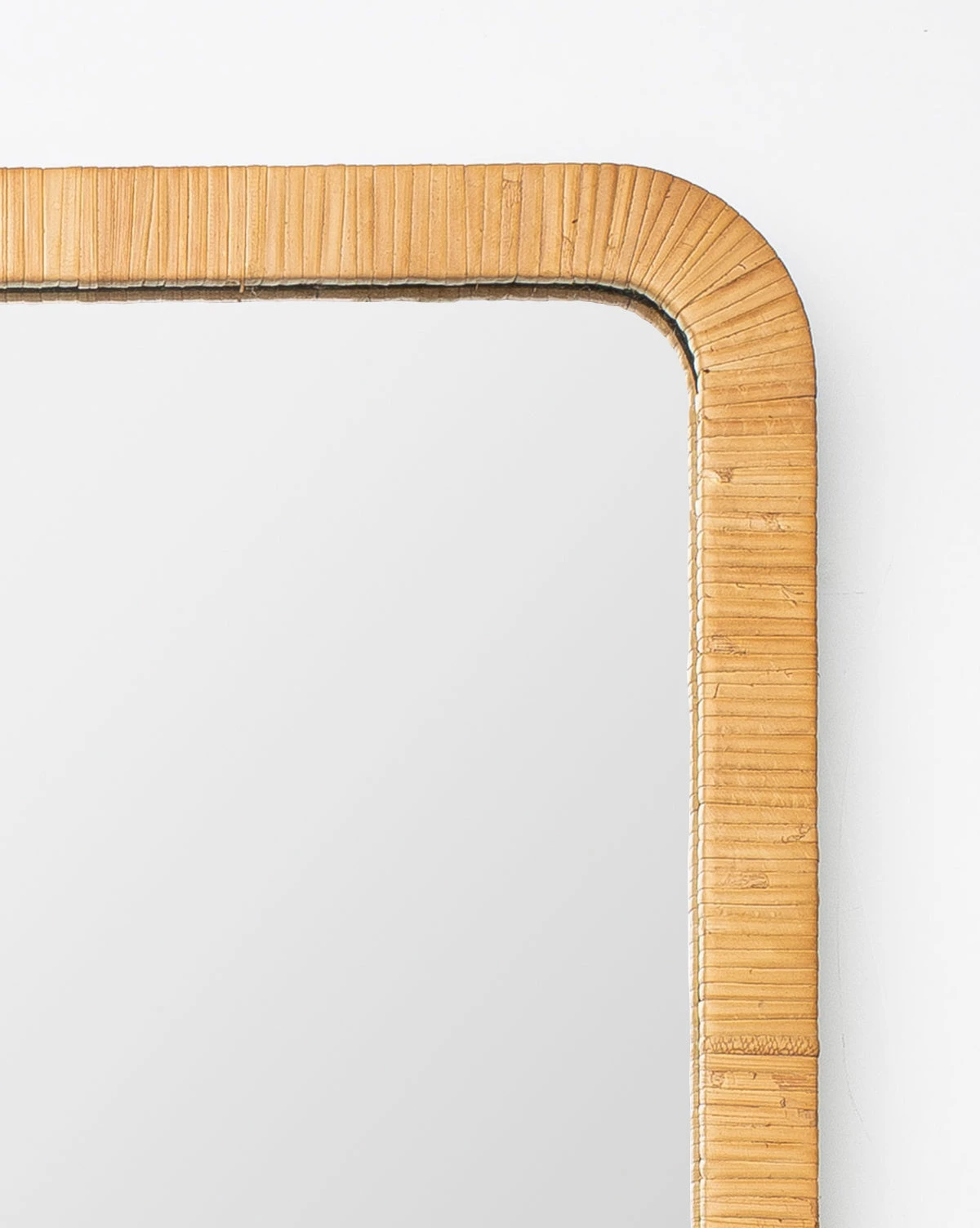 Jovie Woven Rectangle Mirror - Image 3
