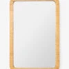 Jovie Woven Rectangle Mirror