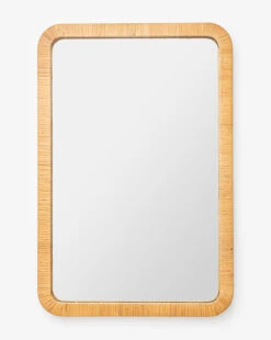 Jovie Woven Rectangle Mirror