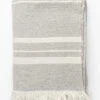 Latham Gray Cotton Coverlet