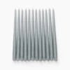 Light Gray Taper Candles(Set Of 12)