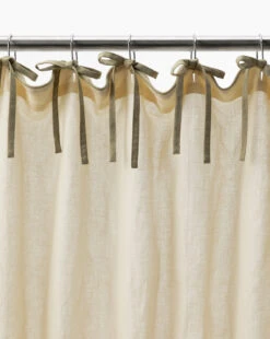 Lillian Linen Shower Curtain