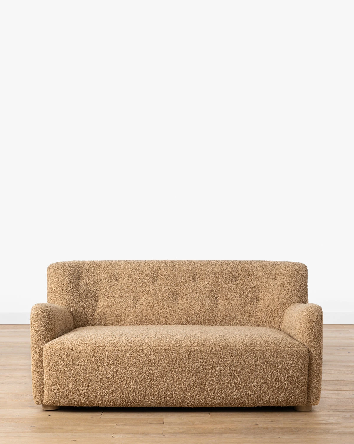 Magda Teddy Bear Boucle Settee - Image 7
