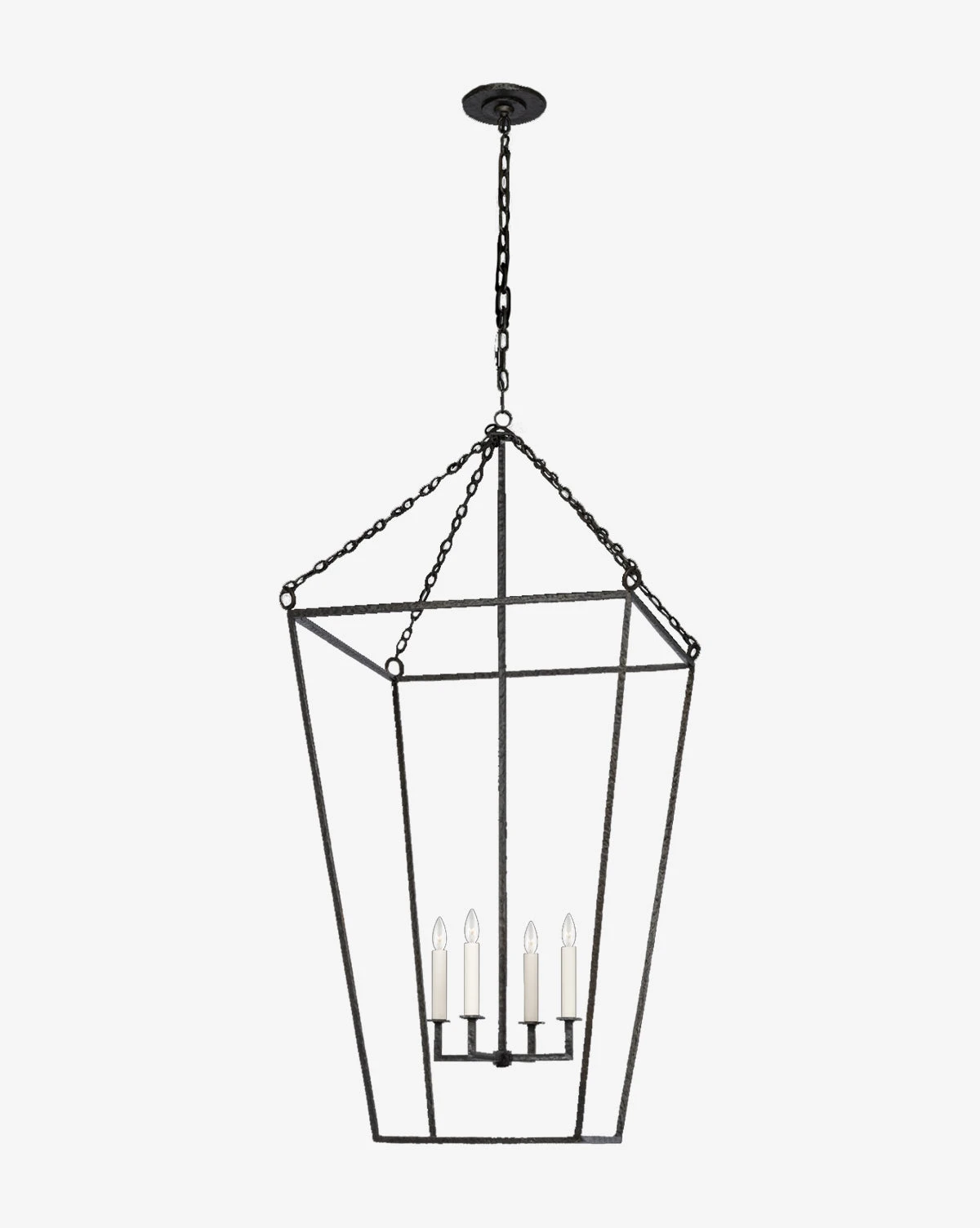 Malloy Open Frame Forged Lantern - Image 3