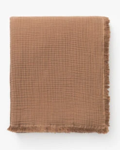 Marinella Oversized Waffle Throw