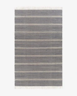 Mayon Navy Handwoven Rug