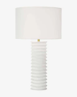 Nabu Metal Column Table Lamp