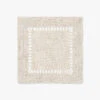 Natural Hemstitched Cocktail Napkins (Set Of 4)