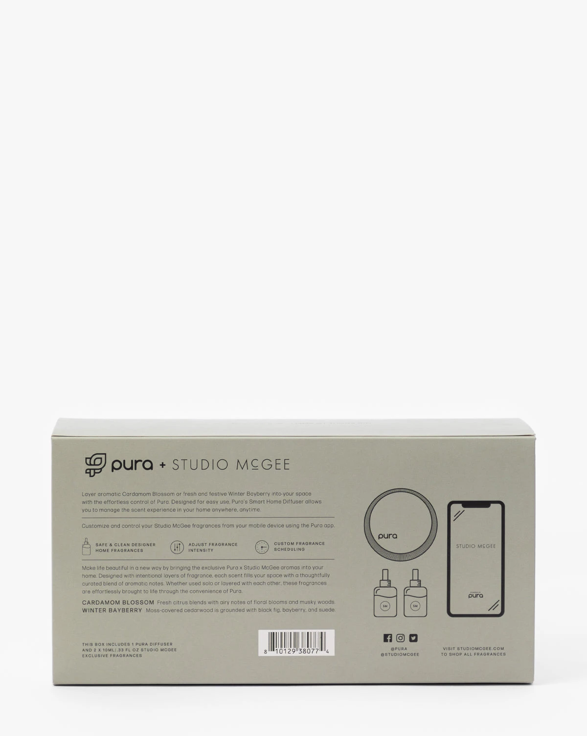 Pura X Studio McGee Home Fragrance Holiday Diffuser Set - Image 8