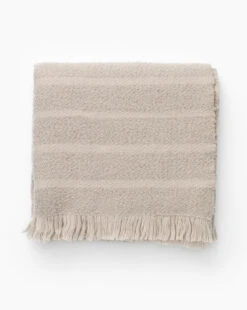 Quinlan Boucle Wool Throw