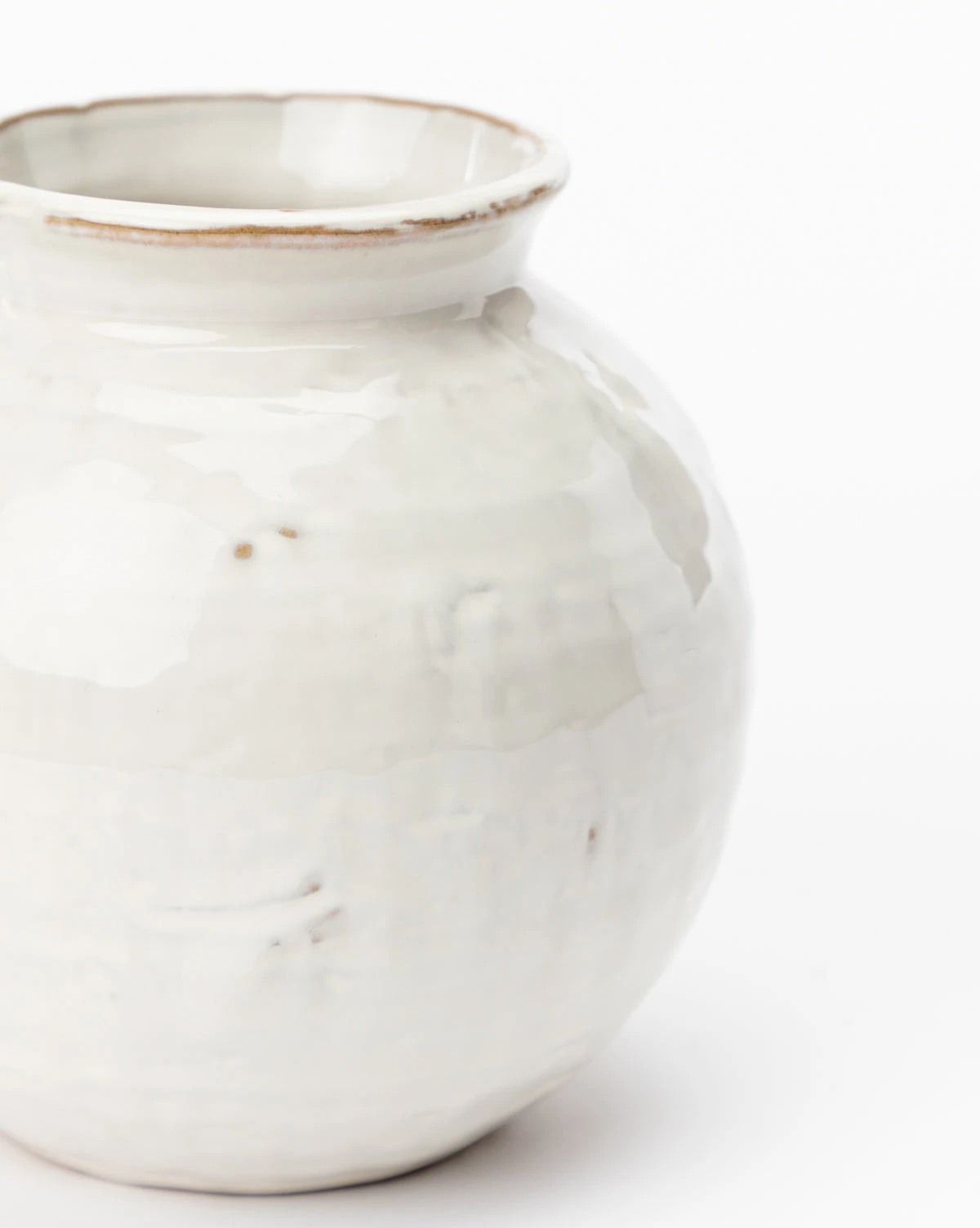 Rounded Ceramic Vase - Image 8