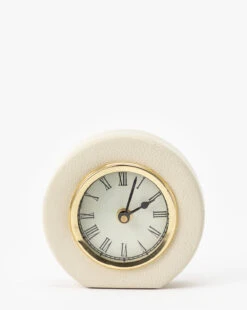 Shagreen Table Clock