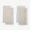 Striped Fringe Napkins (Set Of 4)