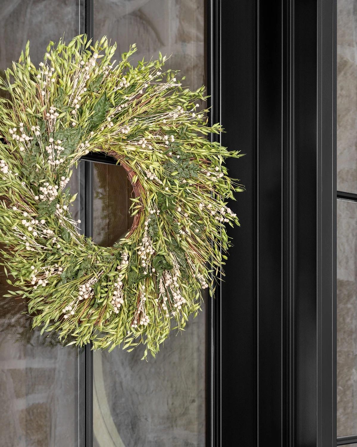 Easy Greens 22" Dried Wreath - Image 2