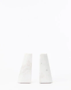 Bloomingville Tapered Marble Bookends (Set Of 2)