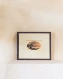 Vintage Etched Mountain