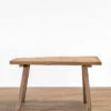 Vintage Raw Wooden Console