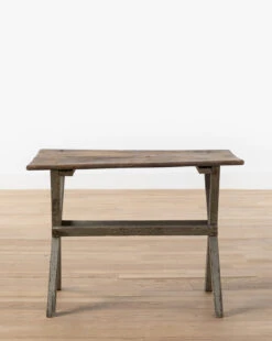 Vintage Sawbuck Side Table