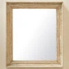 Vintage Wooden Inset Mirror