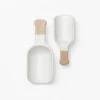 Two-tone Porcelain Scoop (Set Of 2)