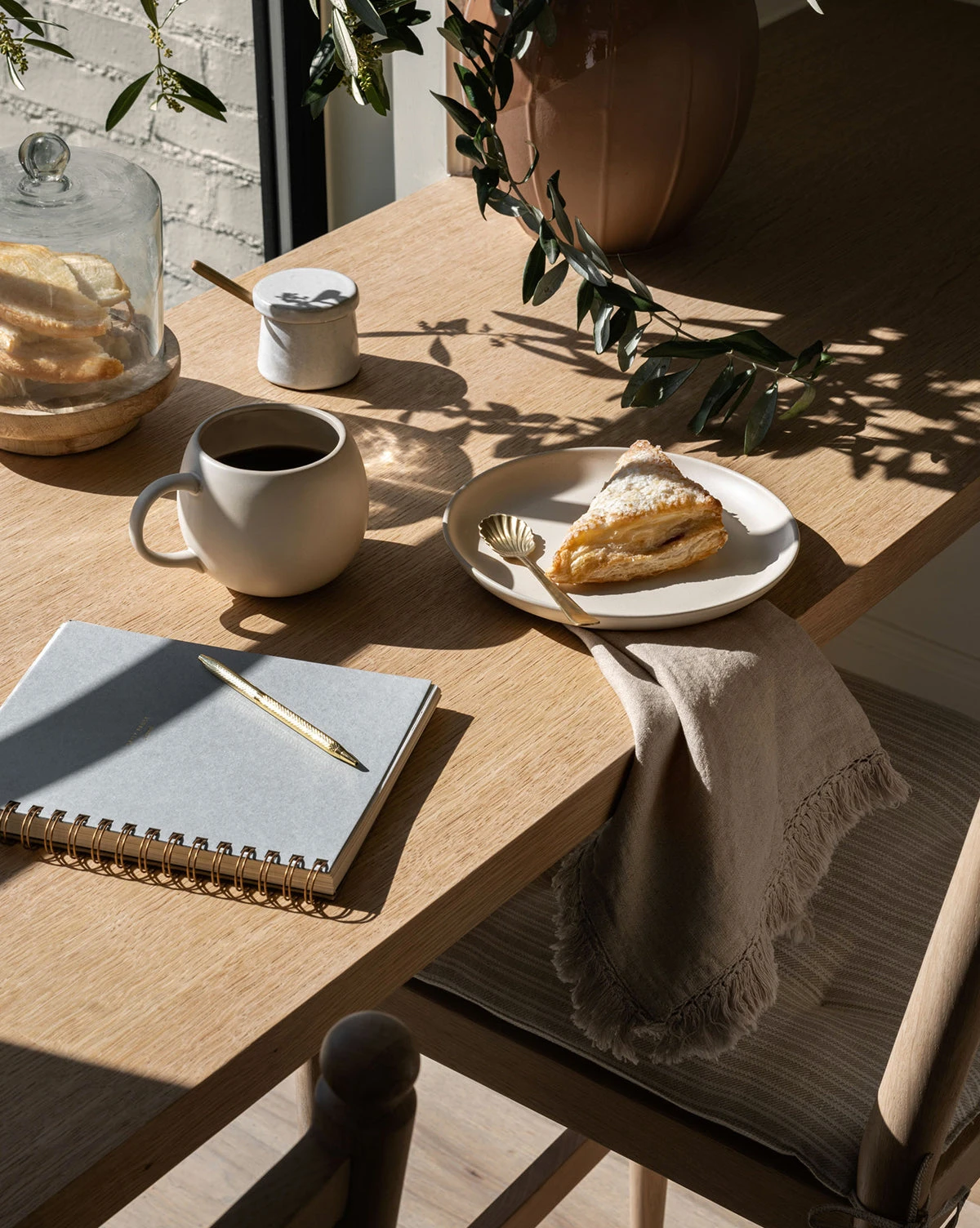 Tan Fringe Napkin - Image 2