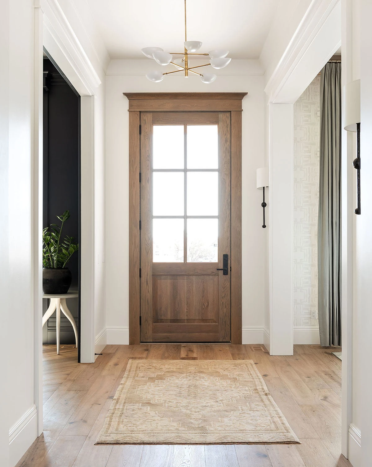 Graphic Large Two-Tier Chandelier - Image 2