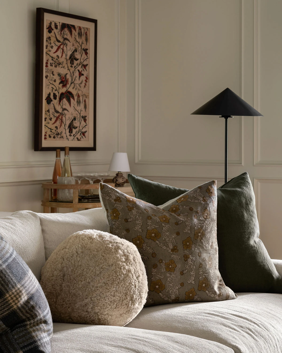 Orchid Floral Pillow Cover - Image 3